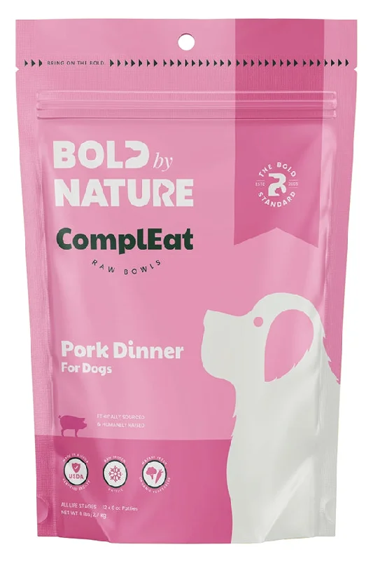 Bold By Nature ComplEat Pork Raw Dog Food