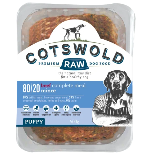 Cotswold Raw Mince Puppy Beef