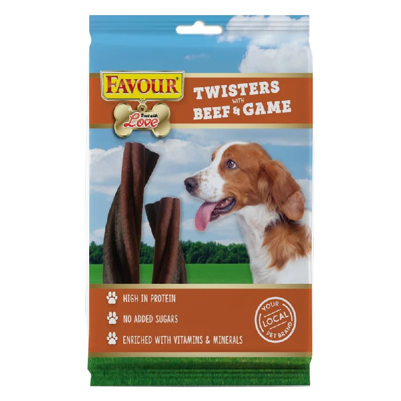 Favour Twisters with Beef & Game