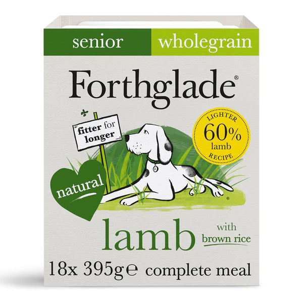 Forthglade Complete Senior Lamb with Brown Rice 395g