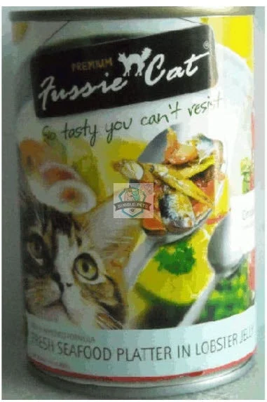 Fussie Cat Fresh Seafood Platter In Lobster Jelly Canned Cat Food