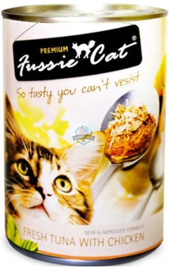 Fussie Cat Fresh Tuna with Chicken Canned Cat Food