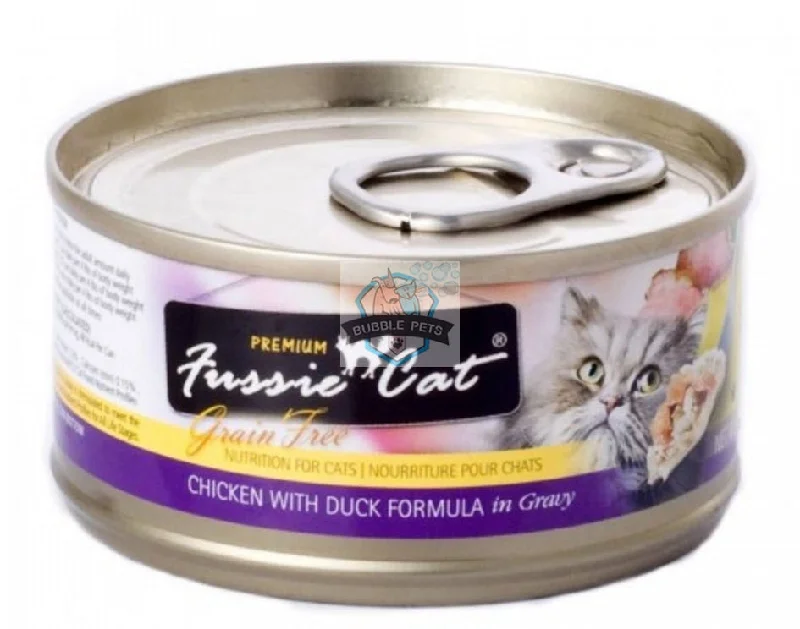 Fussie Cat Premium Grain Free Chicken with Duck Canned Cat Food