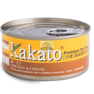 Kakato Chicken & Cheese Canned Cat & Dog Food