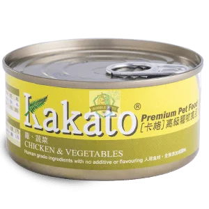 Kakato Chicken & Vegetables Canned Cat & Dog Food 70g