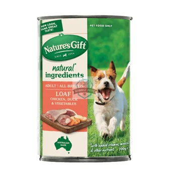 Nature's Gift Duck Chicken & Vegetable Dog Canned Food