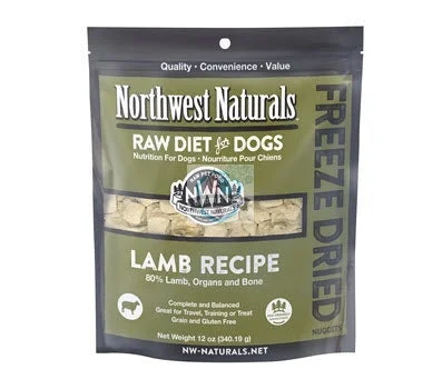 Northwest Freeze Dried Lamb Dog Food (3 12oz for $152.70 Bundle Deal)