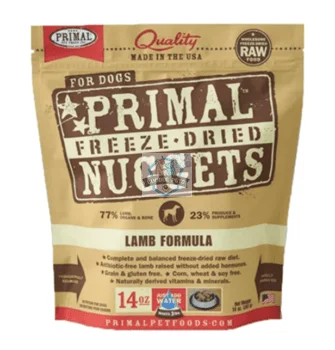 PROMO Buy 2 for $119.90 Primal Freeze Dried Lamb Formula for Dogs