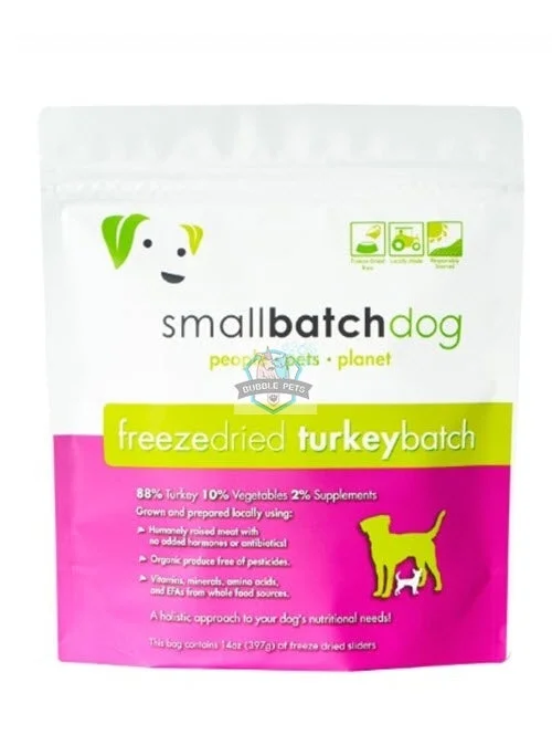 Smallbatch Turkey Freeze Dried Sliders For Dogs