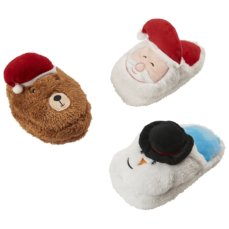 SPOT HOLIDAY DOG SLIPPER 8"