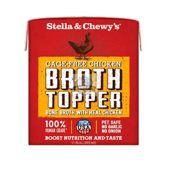 Stella & Chewy’s Cage-Free Chicken Bone Broth Topper