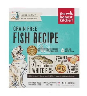 The Honest Kitchen Zeal Grain Free Fish Dehydrated Dog Food