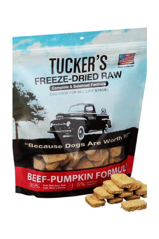 Tucker's Beef and Pumpkin Freeze-Dried Dog Food