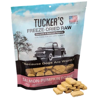 Tuckers Salmon and Pumpkin Freeze-Dried Dog Food