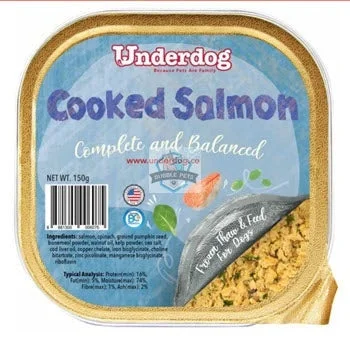 Underdog Cooked Salmon Complete & Balanced Frozen Dog Food