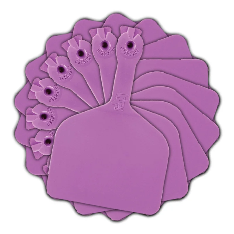 Z Tags feedlot blank - Purple (50 pack)