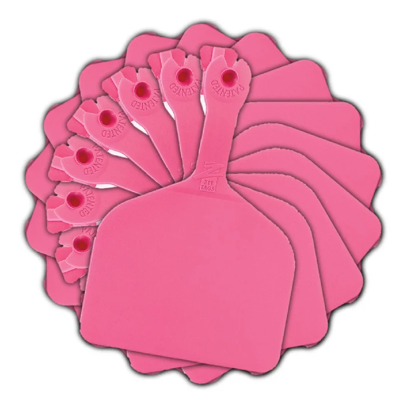 Z Tags feedlot blank - Pink (50 pack)