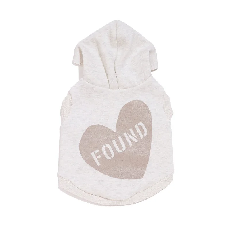 Big Full Heart Animal Hoodie, Heather + Gray