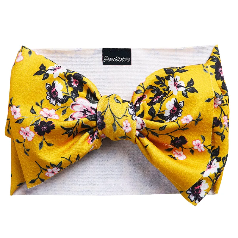 Frenchiestore Pet Head Bow | Cherry Blossom