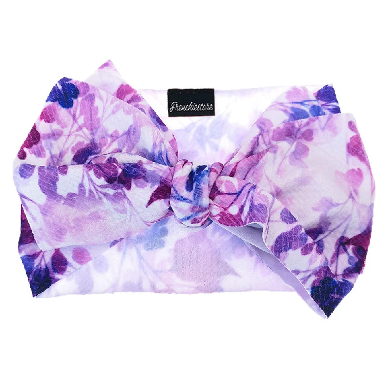 Frenchiestore Pet Head Bow | Lilac Ivy