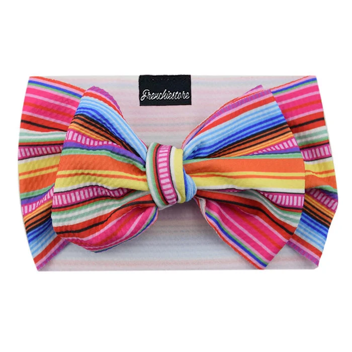 Frenchiestore Pet Head Bow | Serape