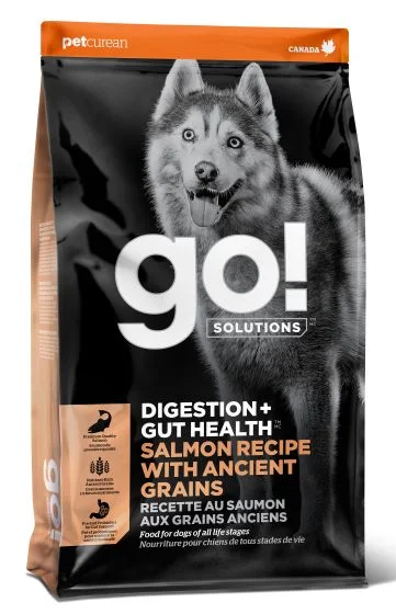 Go Digestion Gut Health Salmon Recipe W Ancient Grain Dog 22lbs SALE