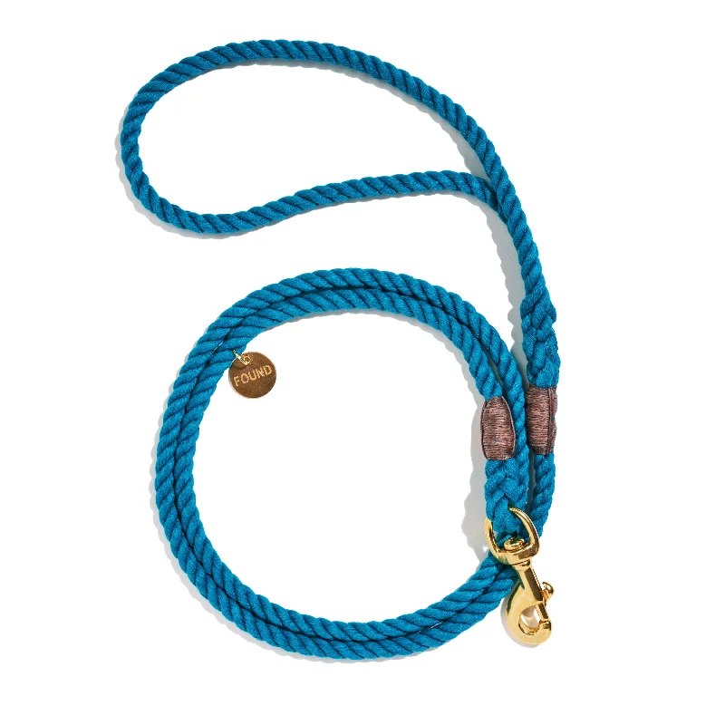 Aqua Rope Dog Leash | Bolt Snaps, Standard