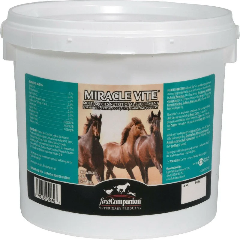 First Companion Miracle Vite Conditioning Supplement for Pets