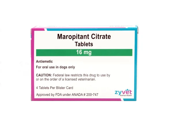 Maropitant Citrate Tablets 16mg 4 Count