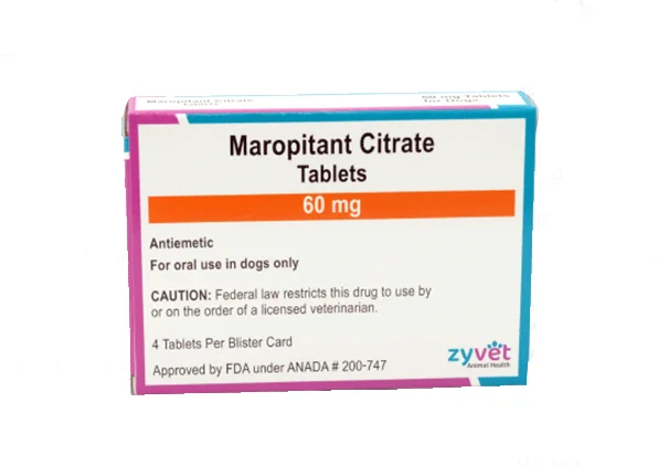 Maropitant Citrate Tablets 60mg 4 Count