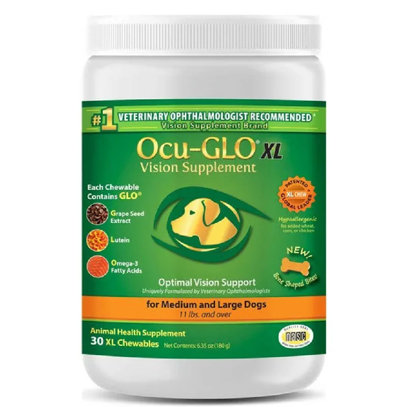 Ocu-GLO Vision Supplement Soft Chews X-Large Dogs (30 Count)