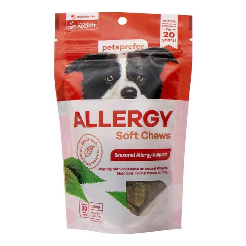 PetsPrefer Seasonal Allergy Support for Dogs (30 soft chews)