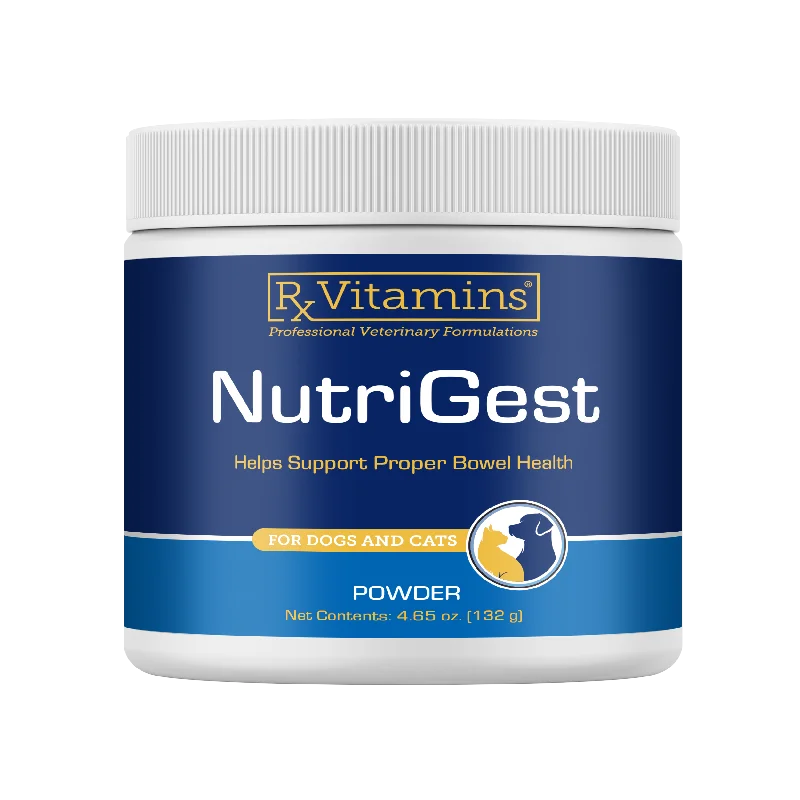 Rx Vitamins Nutrigest Powder Bowel Health Supplement For Dogs & Cats (132 g)