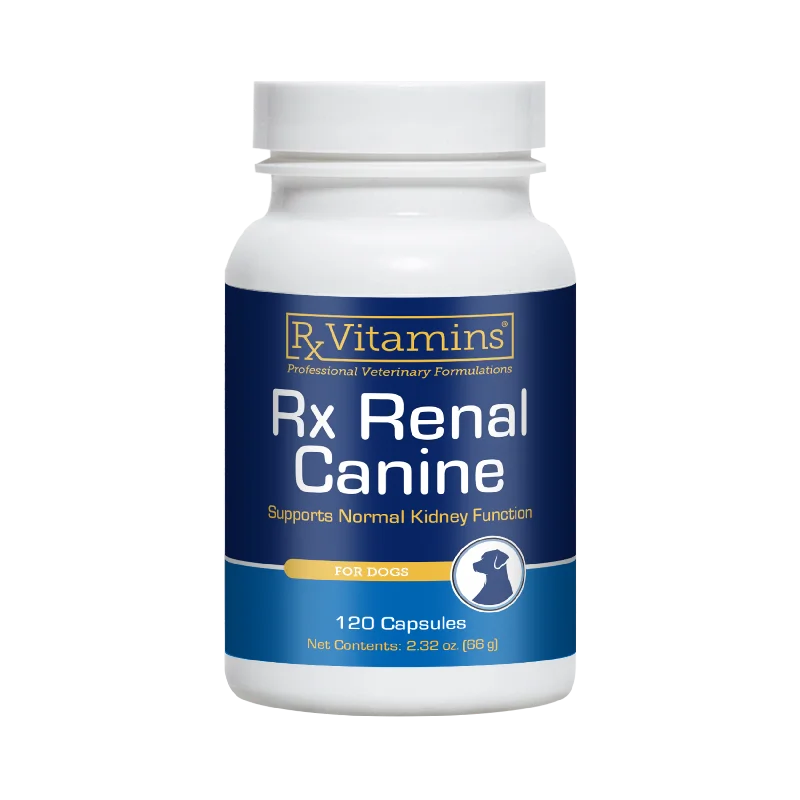 Rx Vitamins Rx Renal Canine Kidney Support For Dogs (120 capsules)