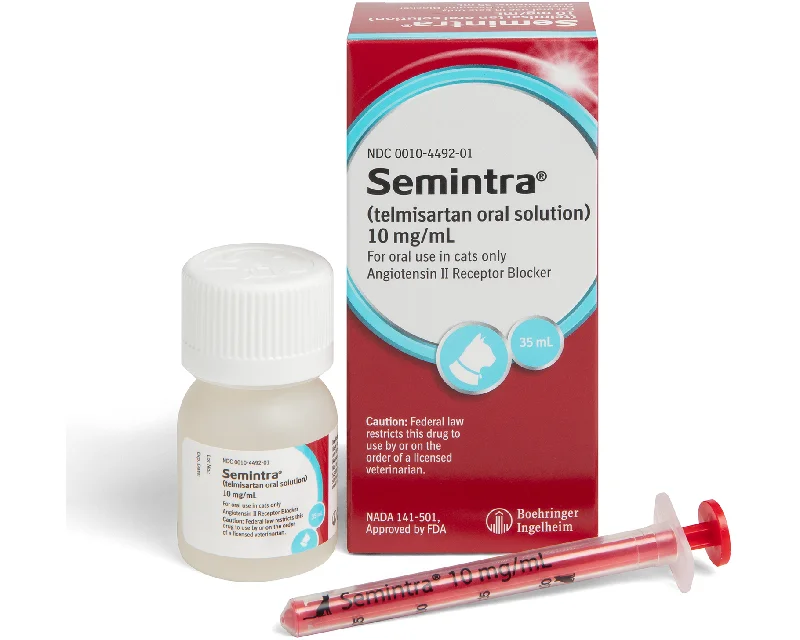 Semintra (telmisartan) Oral Solution for Cats (35 ml) -  Manage Hypertension