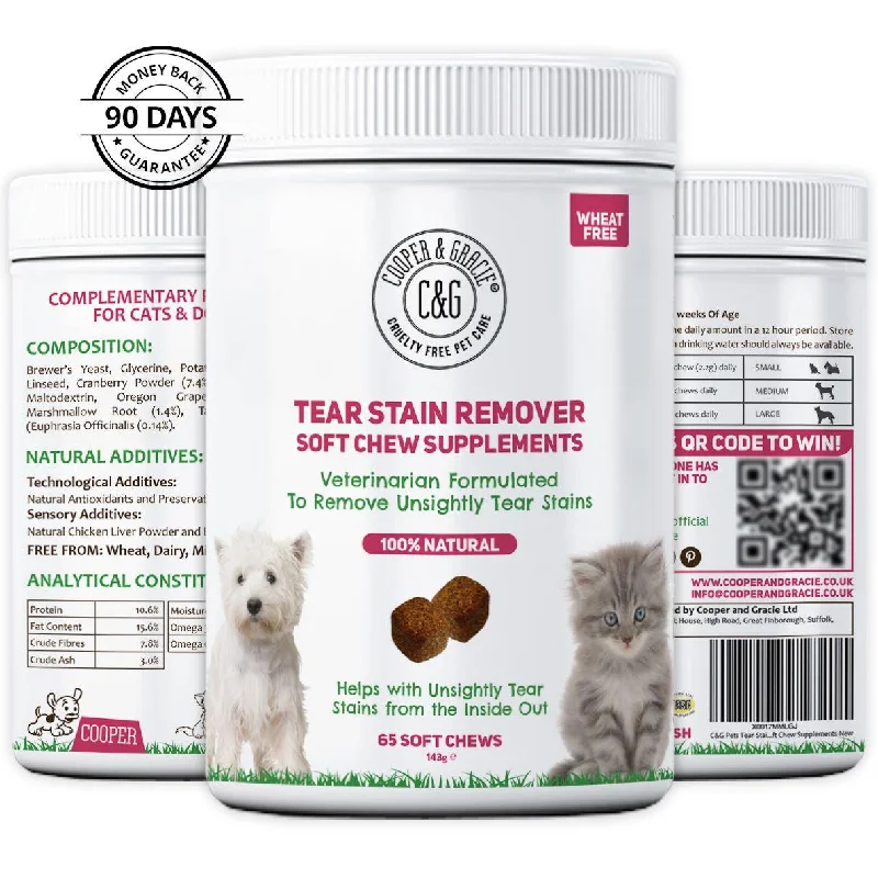 Tear Stain Supplement 65 Soft Chews