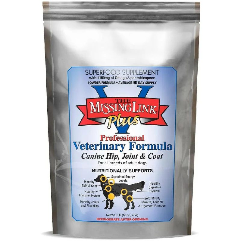 The Missing Link Professional Veterinary Formula Hip, Joint & Coat Superfood Supplement for Dogs