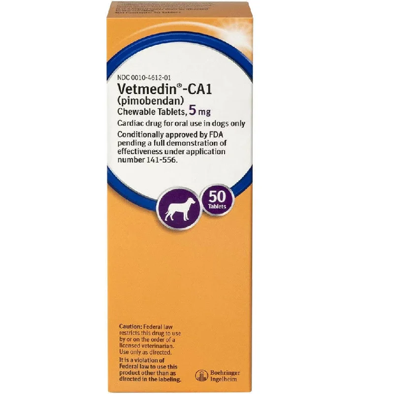 Vetmedin CA1 Chewable Tablets (Pimobendan) - 5mg