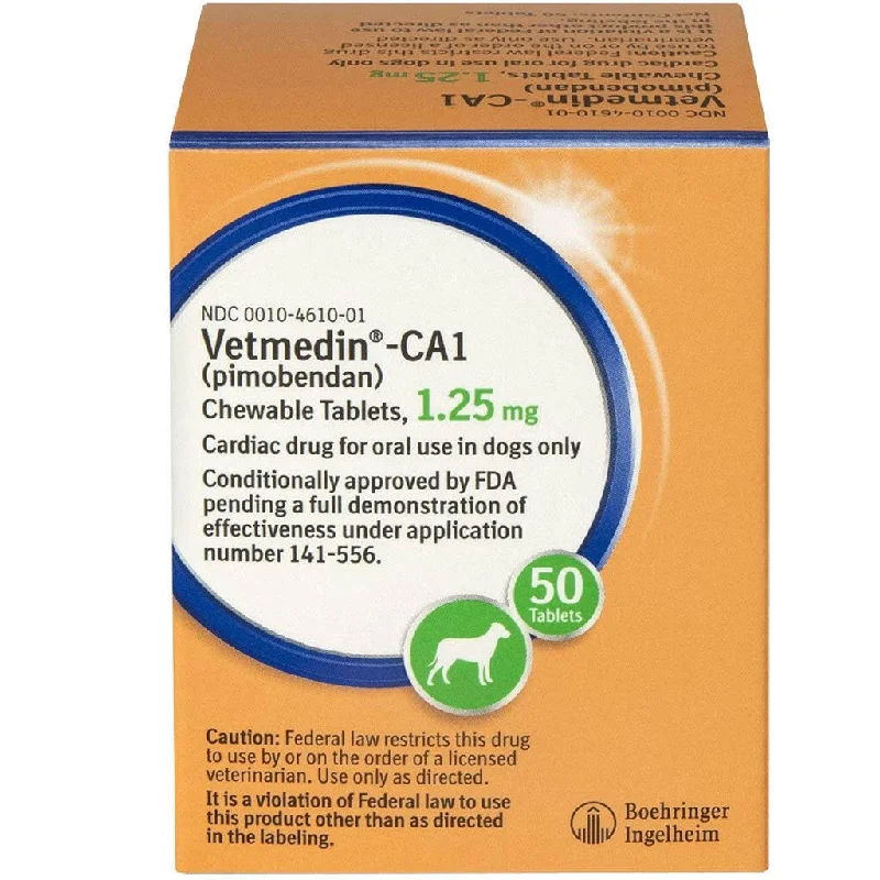 Vetmedin CA-1 (Pimobendan) 1.25mg Chewable Tablets