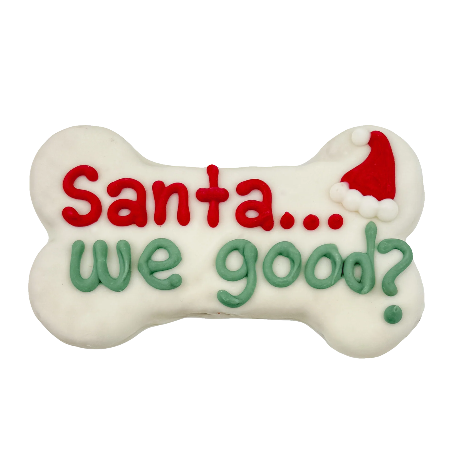 Bosco & Roxy's - Holiday - Santa We good? 6" Bone