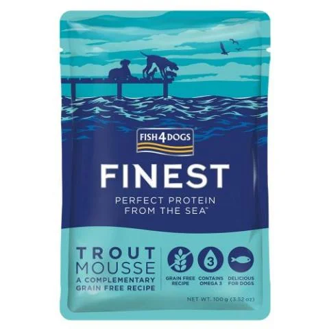 Fish 4 Dogs Trout Dog Moose Dog Treats