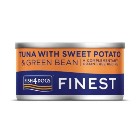 Fish 4 Dogs Tuna & Sweet Potato & Green Been Dog Treat