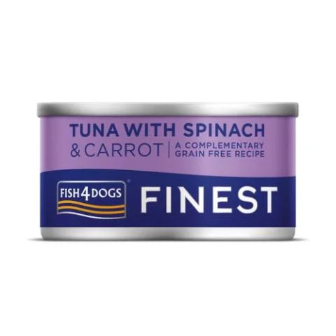 Fish 4 Dogs Tuna with Spinach & Carrot Dog Treat