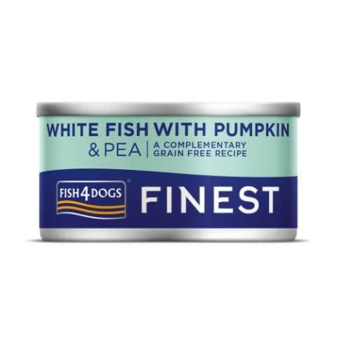 Fish 4 Dogs White Fish & Pumpkin Dog Treat