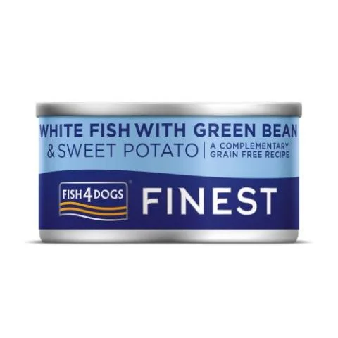 Fish 4 Dogs White Fish & Sweet Potato and Green Bean Dog Treat