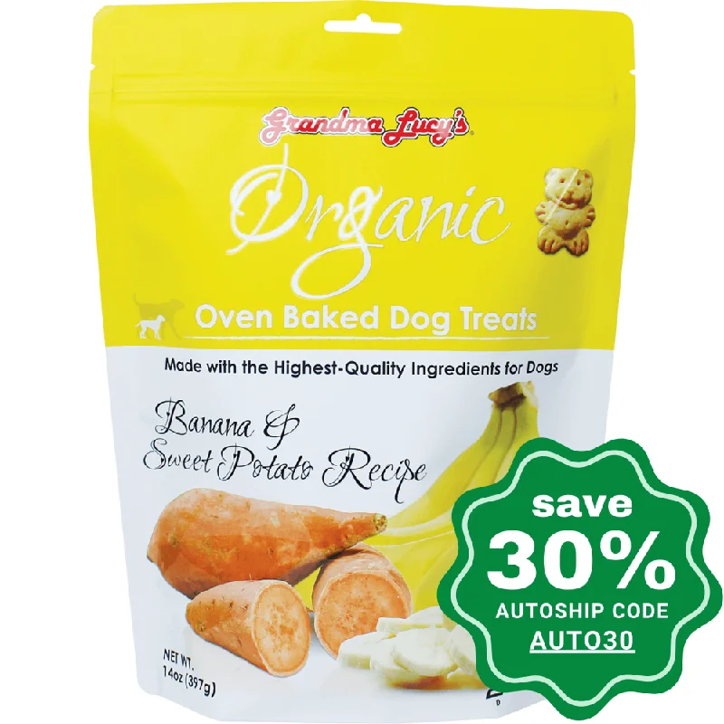 Grandma Lucy's - Organic Oven Baked Banana & Sweet Potato for Dogs - 14OZ