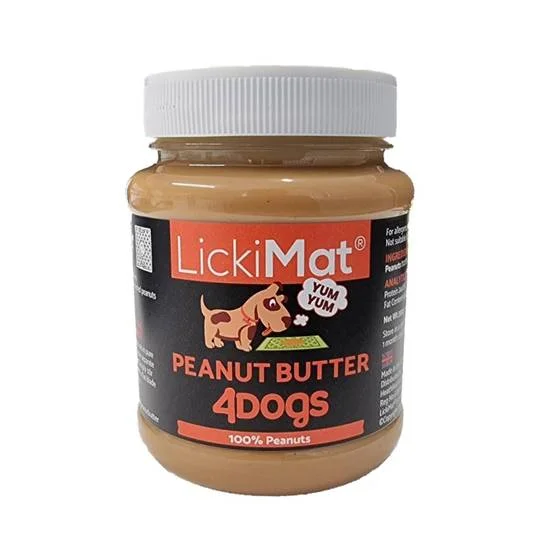 LickiMat Peanut Butter 4 Dogs 350g