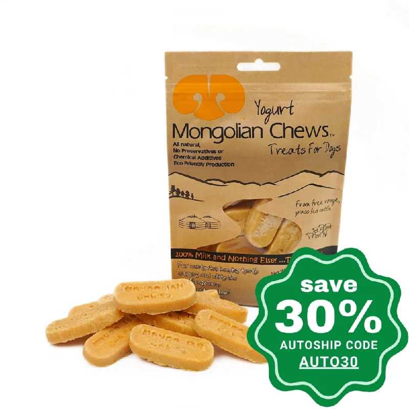 Mongolian Chews - Treat for Dogs - Mongolian Yogurt Chews - 3.5OZ