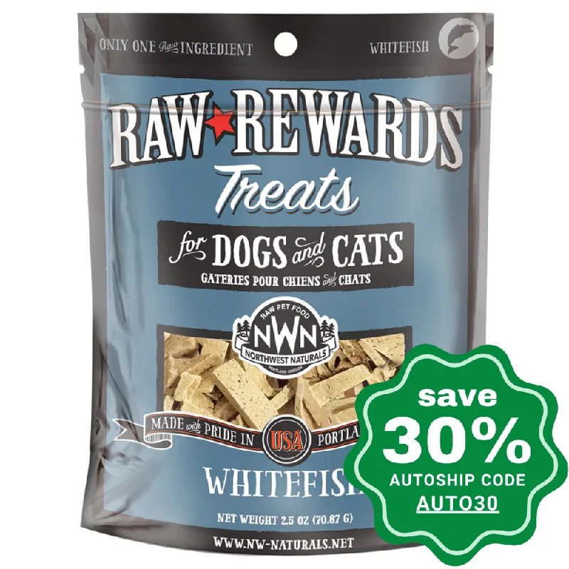 Northwest Naturals - Freeze-Dried Cat & Dog Treats - Whitefish - 70G