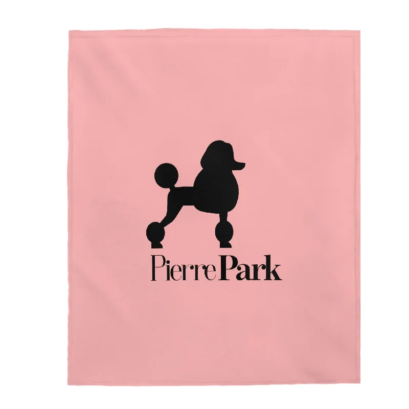 Pink Poodle Dreams Blanket